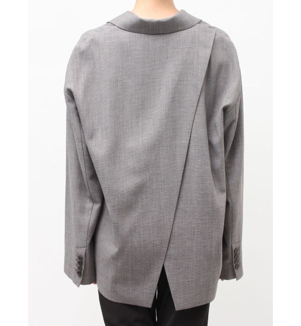 ELENDEEK「BACK CROSS TAILORED JK」|テーラードジャケット|
