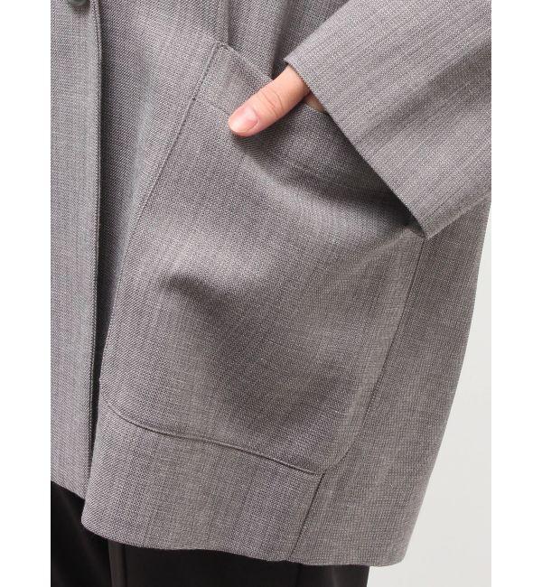 ELENDEEK「BACK CROSS TAILORED JK」|テーラードジャケット|