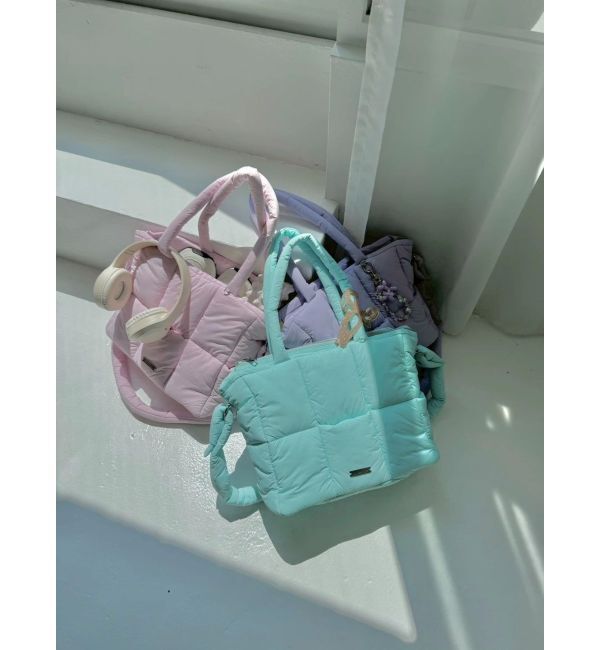 dazzlin「【吉田朱里】マシュマロトートバッグ」|ボストンバッグ|