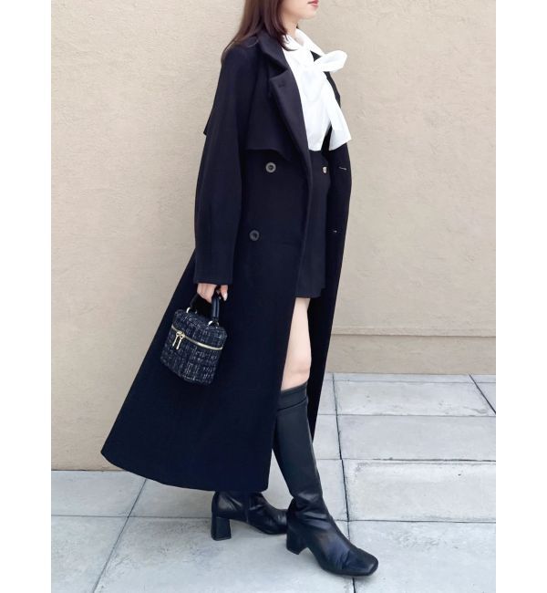 dazzlin「2WAYボウタイタックペプラムブラウスⅡ」|シャツ・ブラウス|