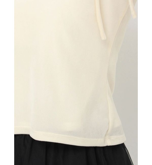 dazzlin「シアーベロアオフショルトップス」|Tシャツ・カットソー|