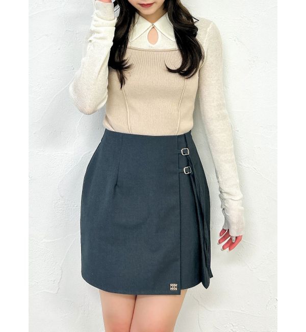 dazzlin「シアーレイヤードライクニットトップス」|ニット・セーター|