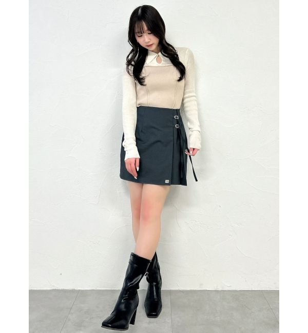 dazzlin「シアーレイヤードライクニットトップス」|ニット・セーター|