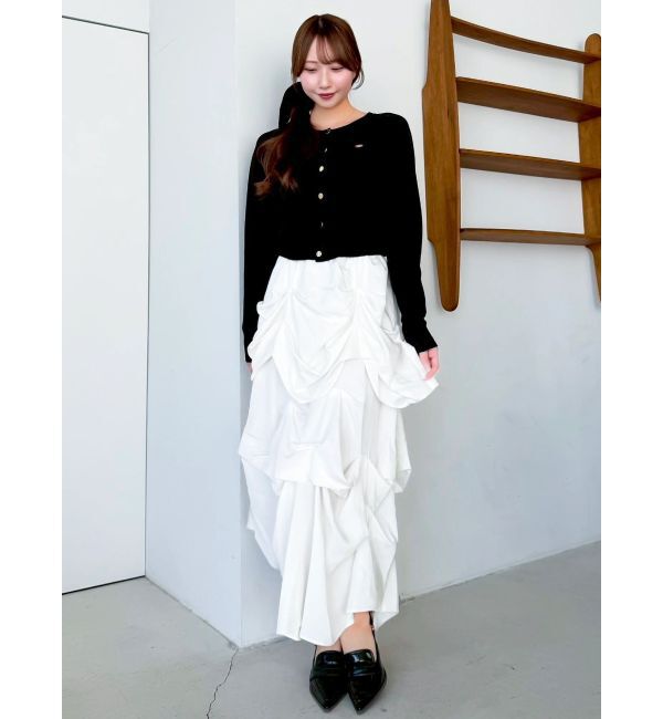 dazzlin「プレートシンプルカーディガン」|カーディガン|