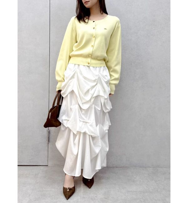 dazzlin「プレートシンプルカーディガン」|カーディガン|