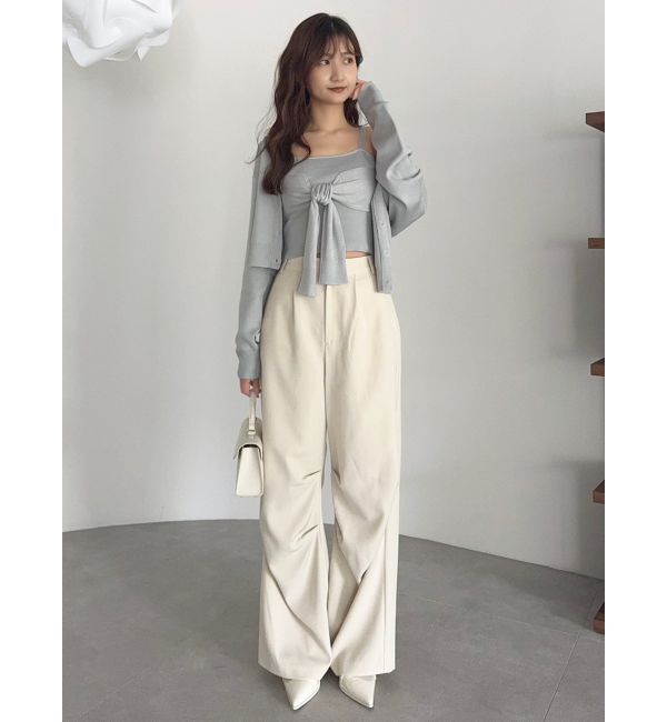 dazzlin「プレートシンプルカーディガン」|カーディガン|