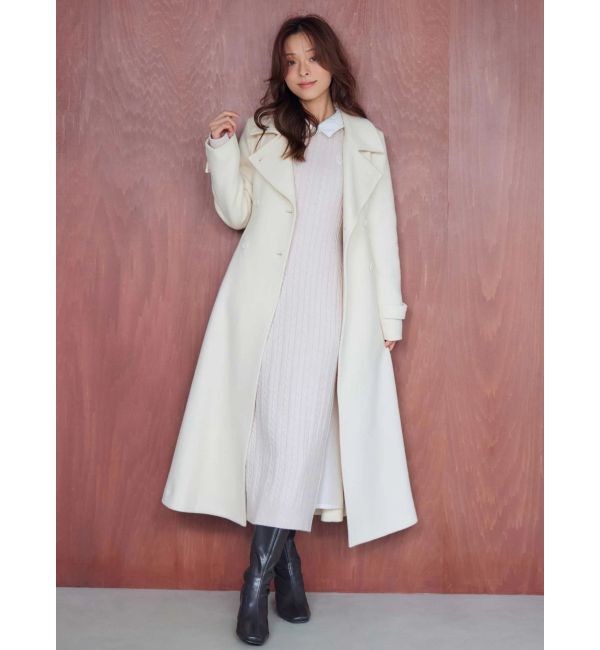 MERCURYDUO「U.S. POLO ASSN.別注 ケーブルニットワンピース」|ワンピース|