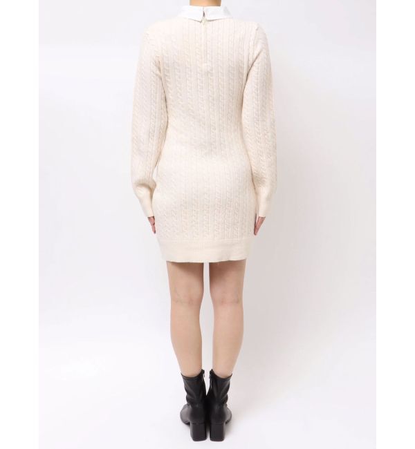 MERCURYDUO「U.S. POLO ASSN.別注 ケーブルニットワンピース」|ワンピース|