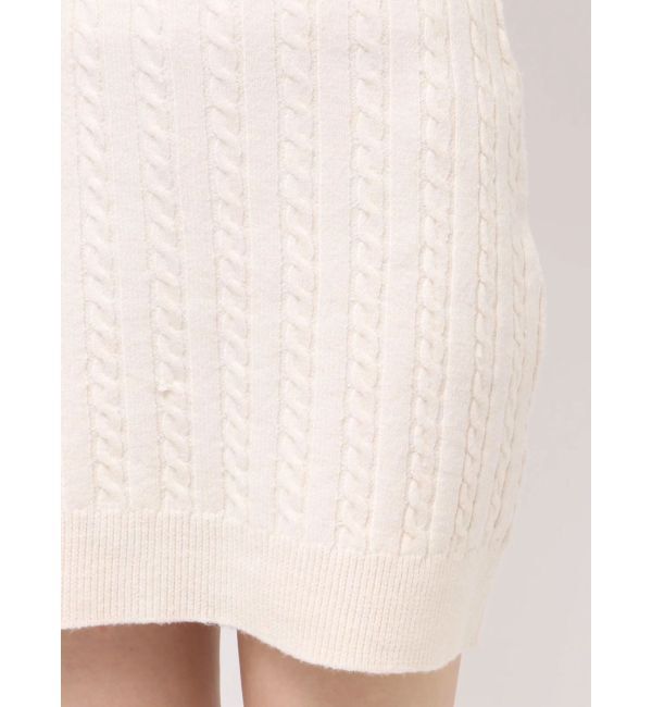 MERCURYDUO「U.S. POLO ASSN.別注 ケーブルニットワンピース」|ワンピース|