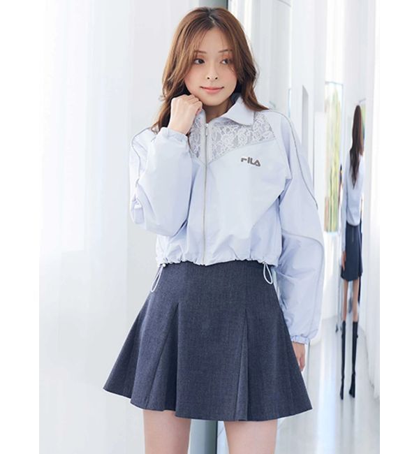 MERCURYDUO「【セットアップ着用可】バックZIPミニスカパン」|スカート|