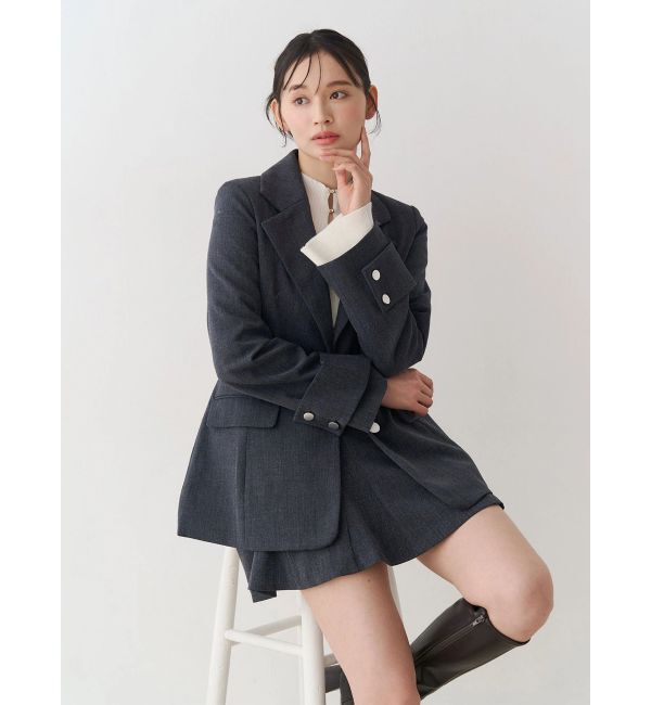 MERCURYDUO「【セットアップ着用可】バックZIPミニスカパン」|スカート|