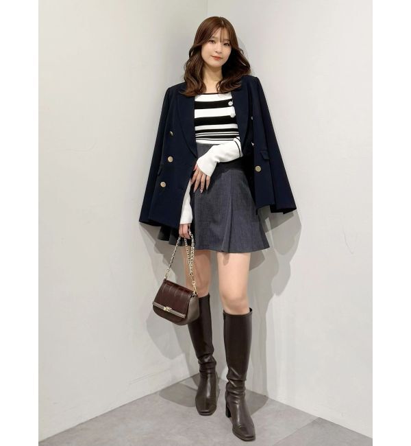 MERCURYDUO「【セットアップ着用可】バックZIPミニスカパン」|スカート|