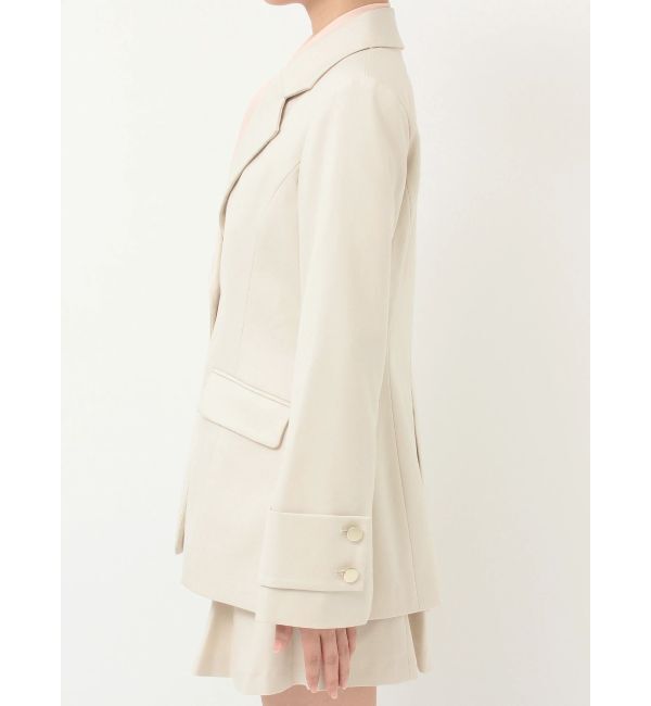 MERCURYDUO「【セットアップ着用可】フィットアンドフレアジャケット」|テーラードジャケット|