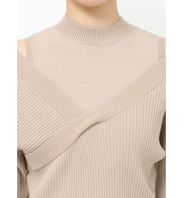 MURUA「カシュクールドッキングニット」|ニット・セーター|