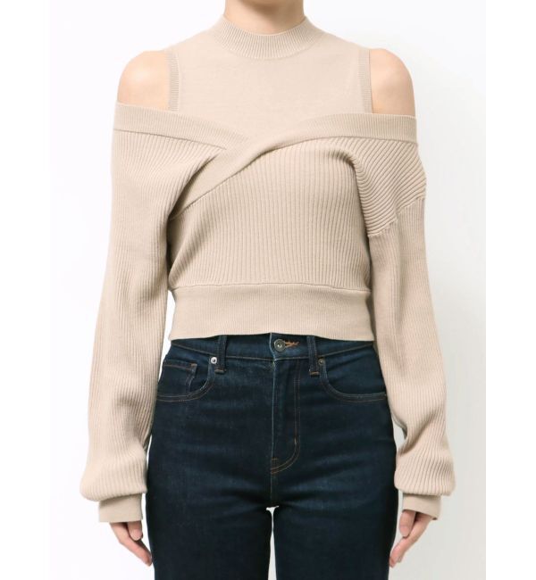 MURUA「カシュクールドッキングニット」|ニット・セーター|