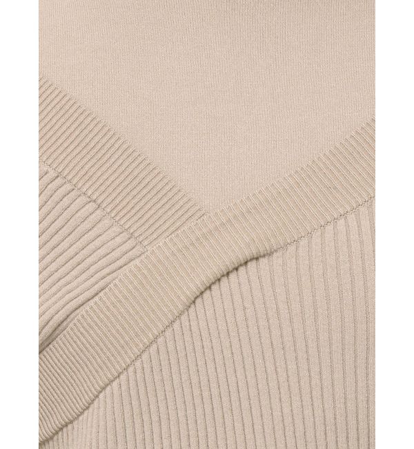 MURUA「カシュクールドッキングニット」|ニット・セーター|