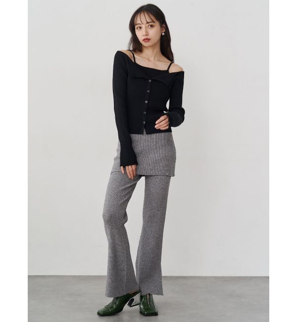 MURUA「キャミドッキングニット」|ニット・セーター|