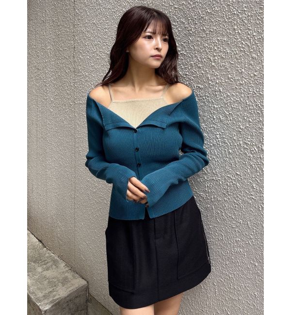 MURUA「キャミドッキングニット」|ニット・セーター|