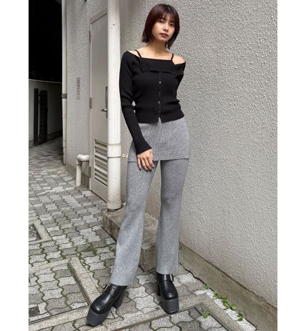 MURUA「キャミドッキングニット」|ニット・セーター|