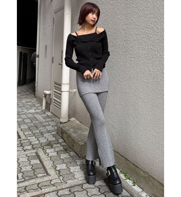 MURUA「キャミドッキングニット」|ニット・セーター|