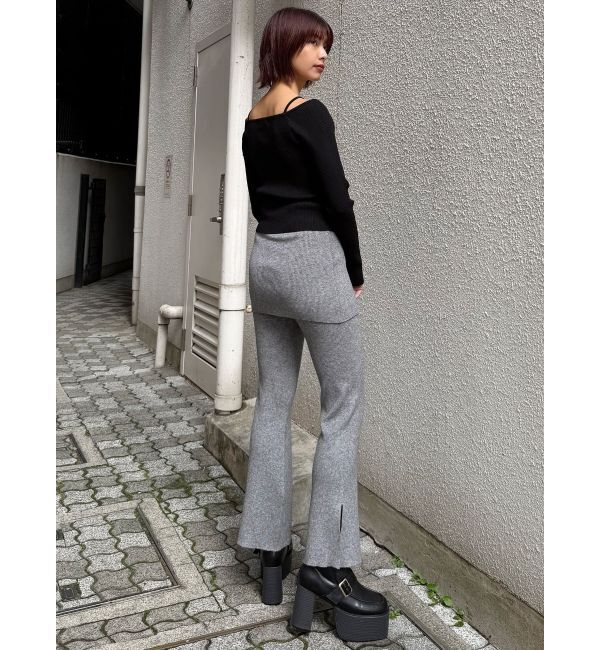 MURUA「キャミドッキングニット」|ニット・セーター|