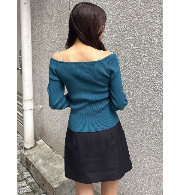 MURUA「キャミドッキングニット」|ニット・セーター|