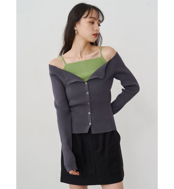 MURUA「キャミドッキングニット」|ニット・セーター|