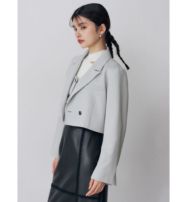 MURUA「ショートテーラードジャケット【セット販売対象】」|テーラードジャケット|