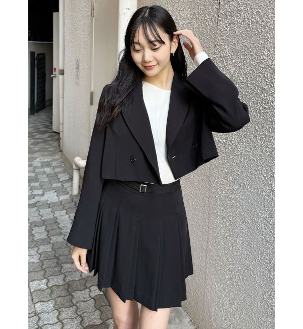 MURUA「ショートテーラードジャケット【セット販売対象】」|テーラードジャケット|