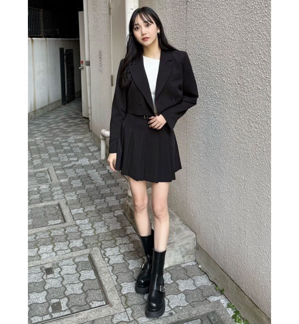 MURUA「ショートテーラードジャケット【セット販売対象】」|テーラードジャケット|