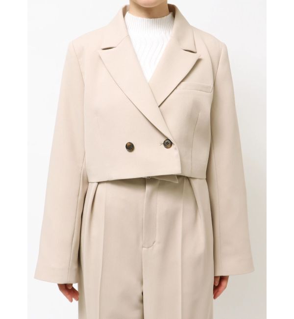 MURUA「ショートテーラードジャケット【セット販売対象】」|テーラードジャケット|