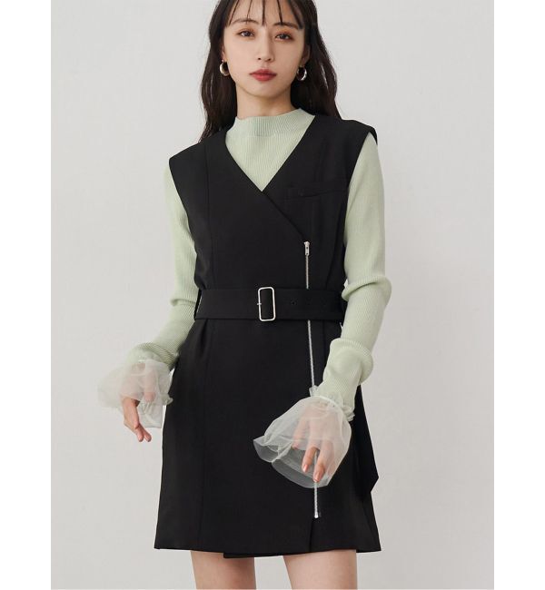 MURUA「マルチWAYジャケットミニワンピース【セット販売対象】」|ワンピース|ブラック