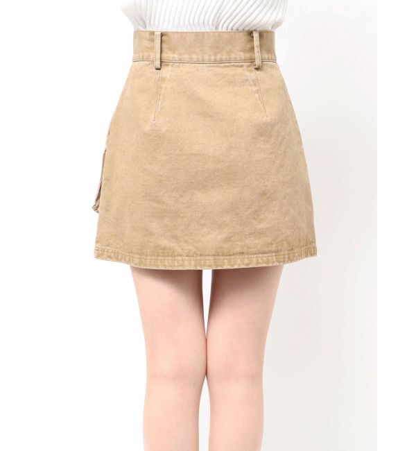 MURUA「フロントZIPアウトポケットミニスカート」|スカート|
