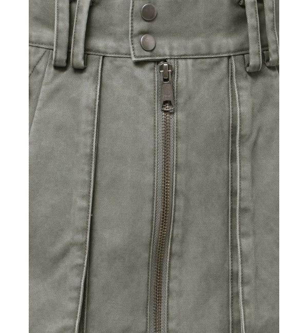 MURUA「フロントZIPアウトポケットミニスカート」|スカート|