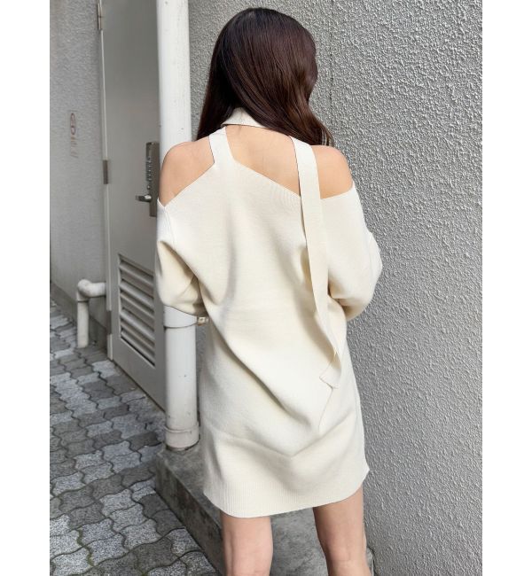 MURUA「アシメショルダーミニワンピース」|ワンピース|