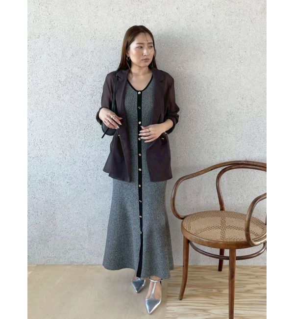 LAGUNAMOON「メッシュダブルテーラードジャケット」|テーラードジャケット|