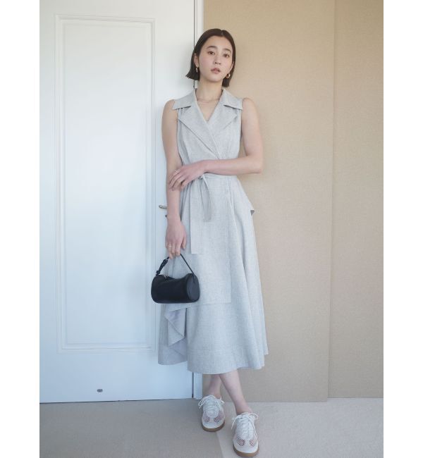 LAGUNAMOON「アシメヘムトレンチワンピース」|ワンピース|