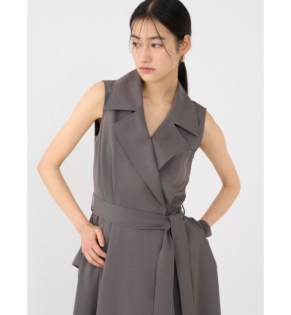 LAGUNAMOON「アシメヘムトレンチワンピース」|ワンピース|