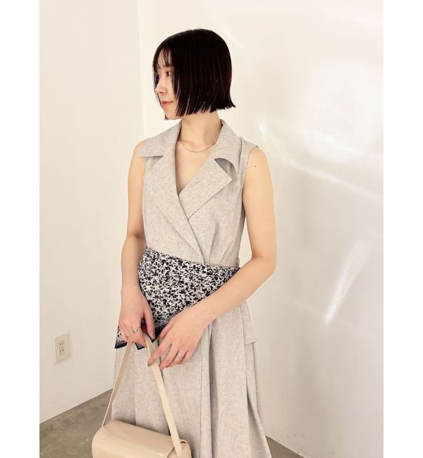 LAGUNAMOON「アシメヘムトレンチワンピース」|ワンピース|