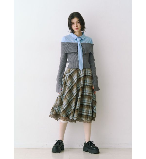 jouetie「パターンベルトフレアスカート【セットアップ対応】」|スカート|