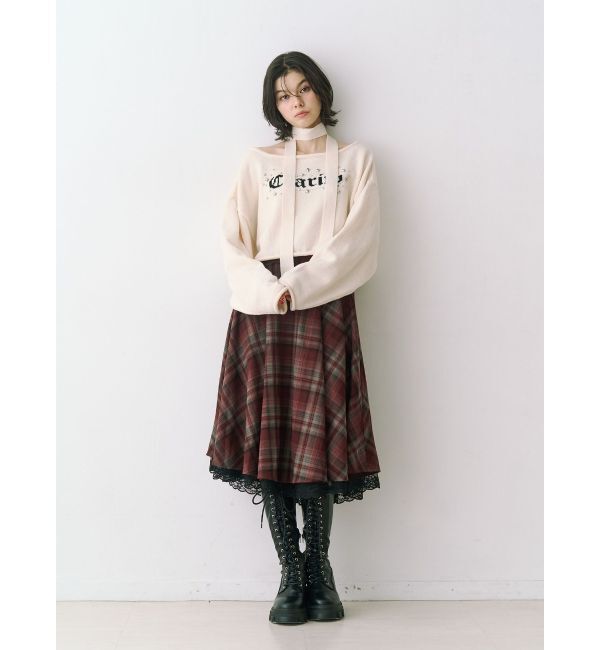 jouetie「パターンベルトフレアスカート【セットアップ対応】」|スカート|