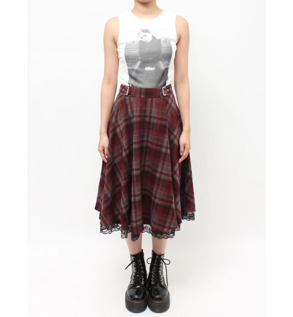 jouetie「パターンベルトフレアスカート【セットアップ対応】」|スカート|