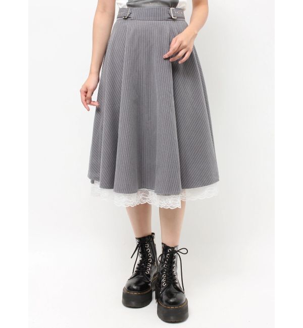 jouetie「パターンベルトフレアスカート【セットアップ対応】」|スカート|