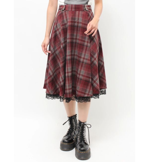 jouetie「パターンベルトフレアスカート【セットアップ対応】」|スカート|