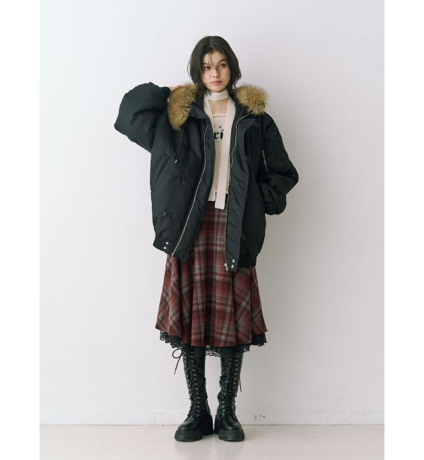 jouetie「パターンベルトフレアスカート【セットアップ対応】」|スカート|