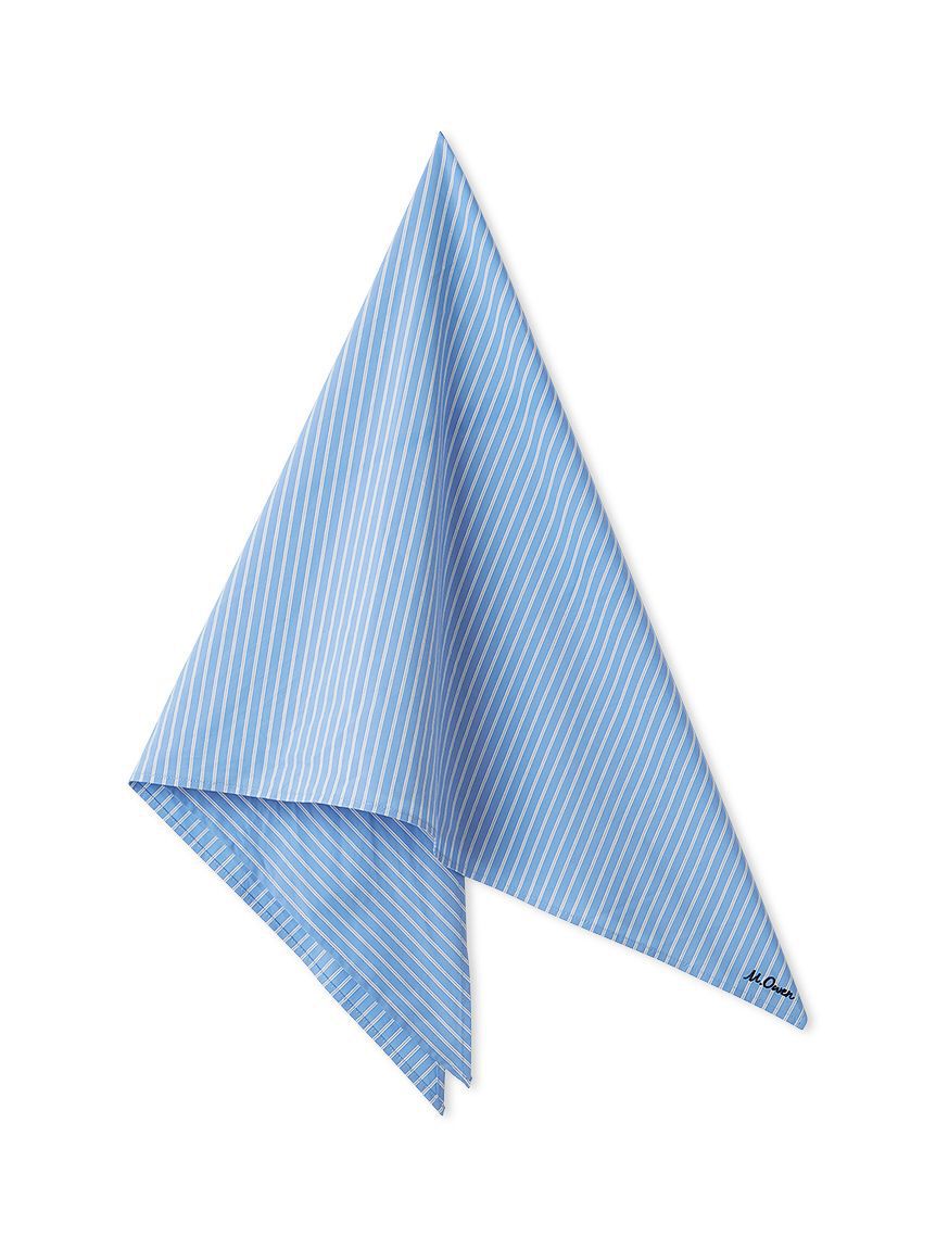 Mila Owen「スカーフ付きストライプワークシャツ」|シャツ・ブラウス|