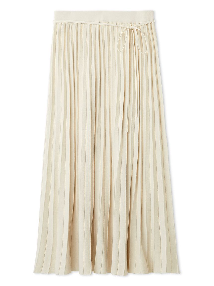 Mila Owen「ニットプリーツスカート」|スカート|