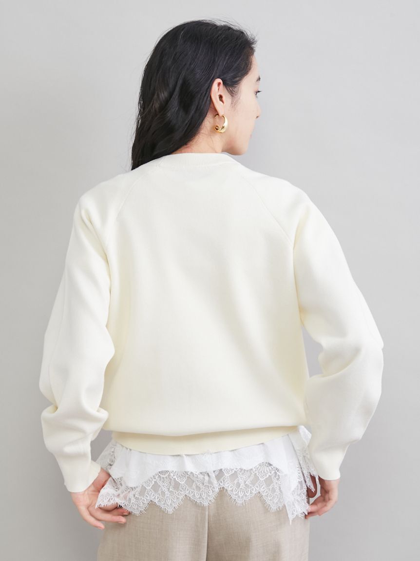 Mila Owen「レースヘムレイヤードニット」|ニット・セーター|