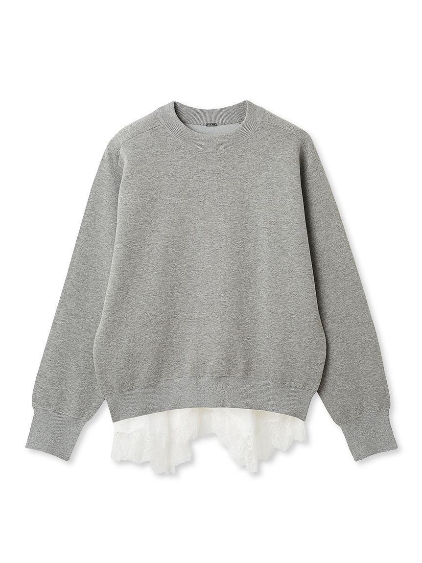 Mila Owen「レースヘムレイヤードニット」|ニット・セーター|