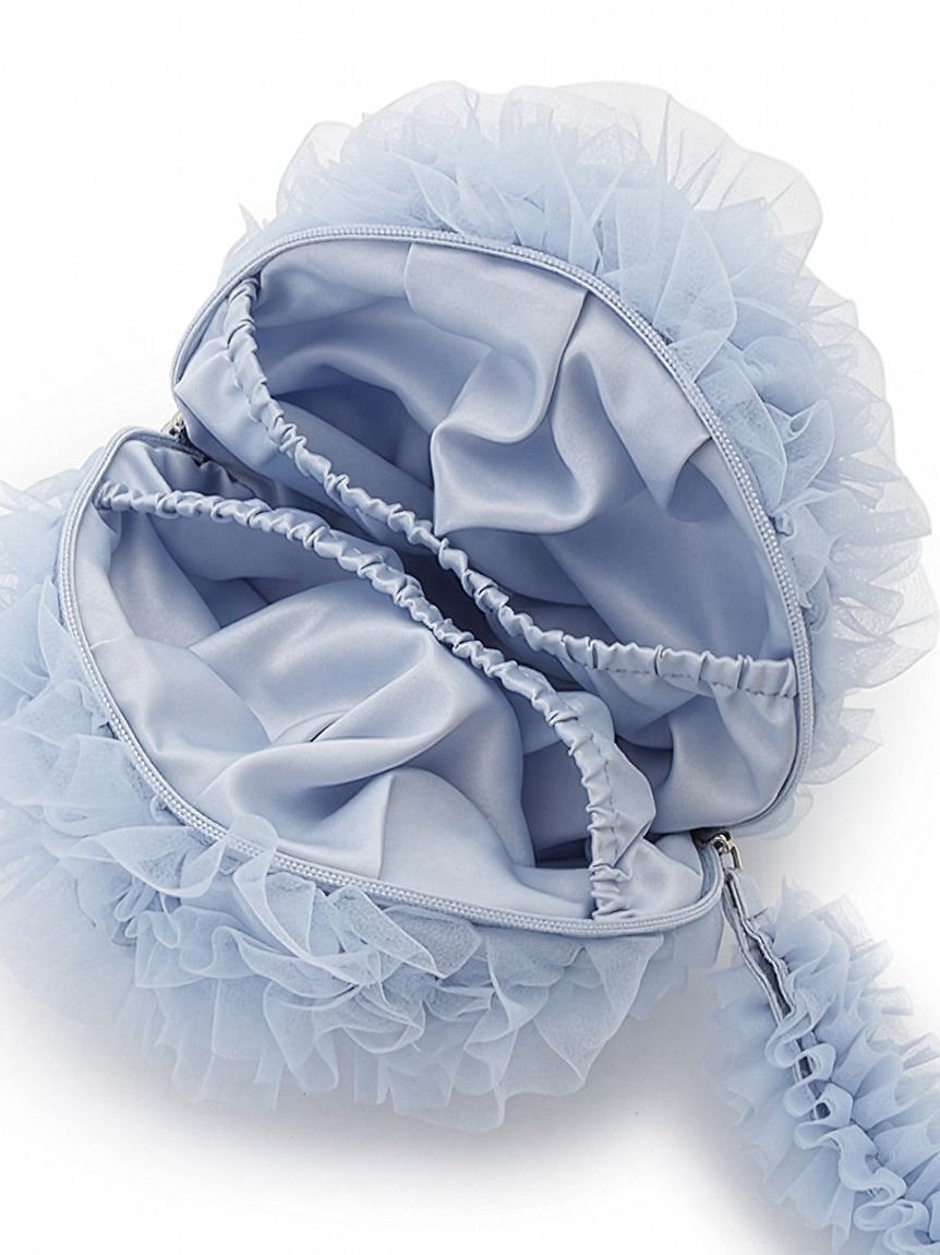 gelato pique「ボリュームフリルチュールポーチ」|ポーチ|